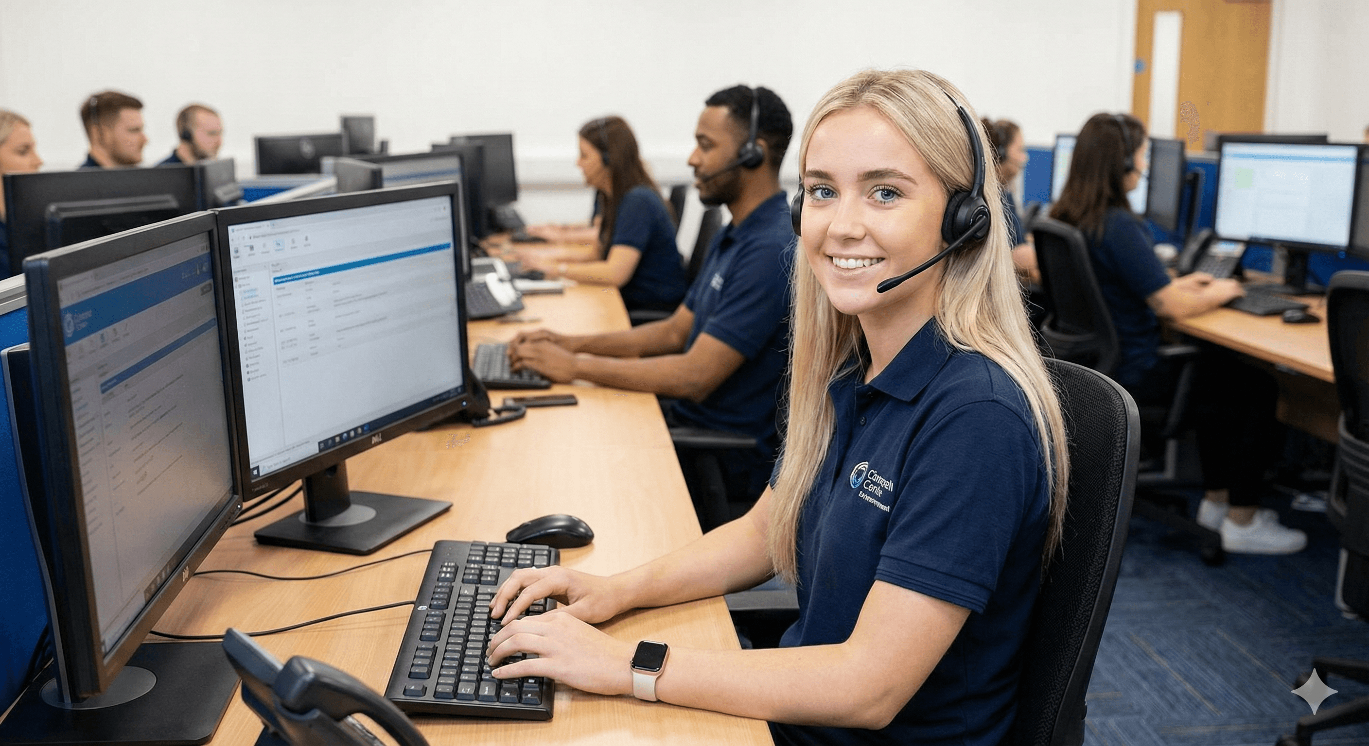 AI voice agent workflow placeholder