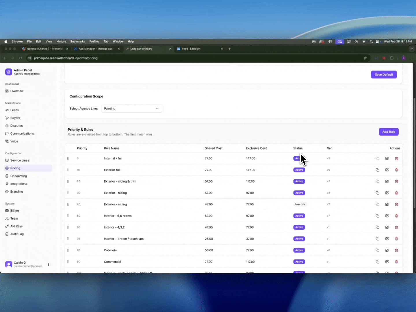 Dynamic Pricing placeholder preview