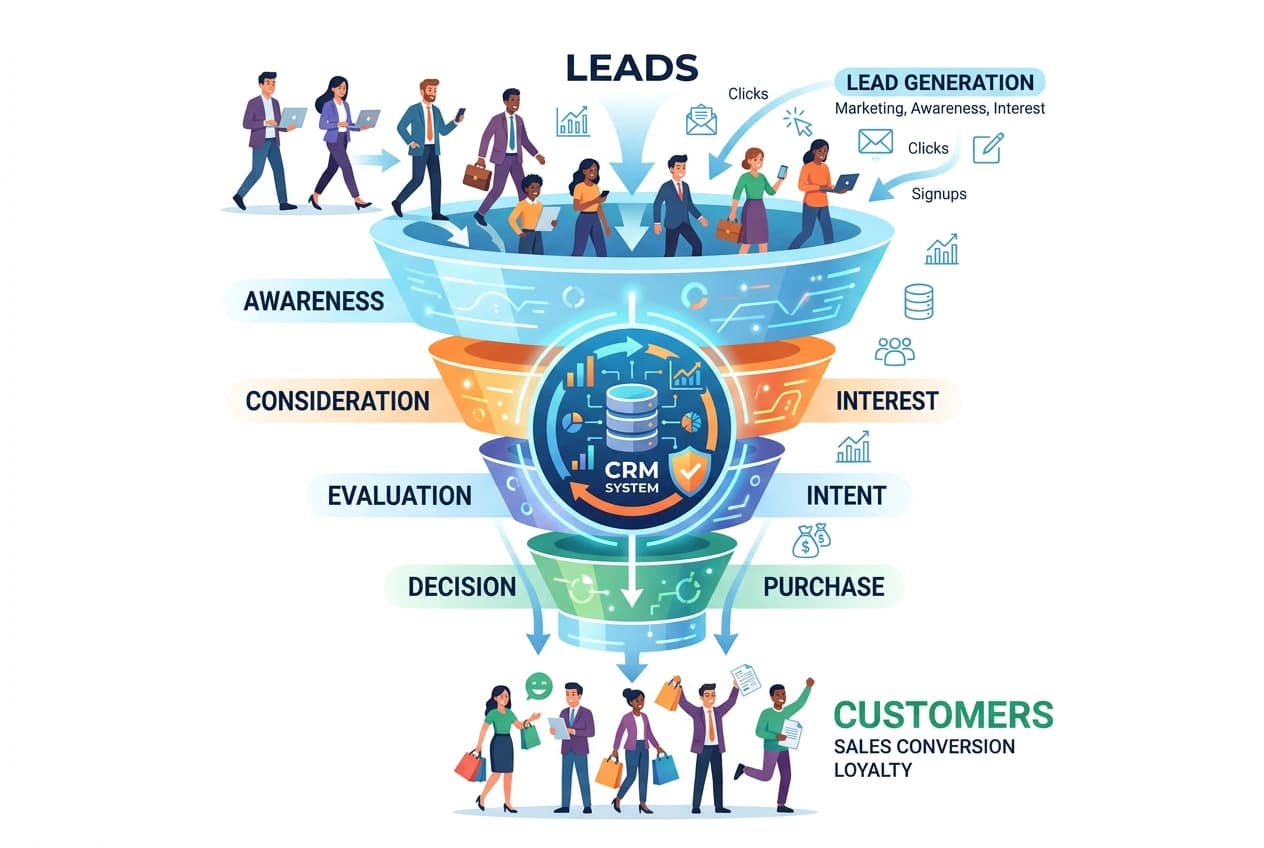 The Use of a CRM in the Lead Generation Business