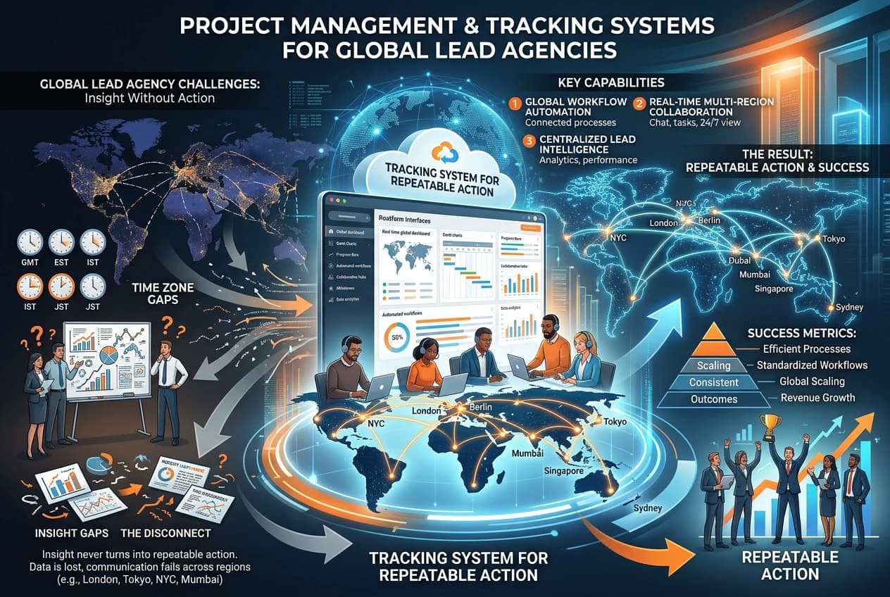 Project Management & Tracking Systems for Global Lead Agencies