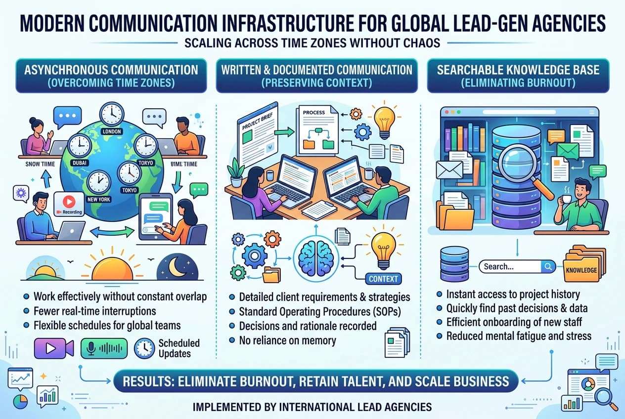 Team Communication Across Time Zones