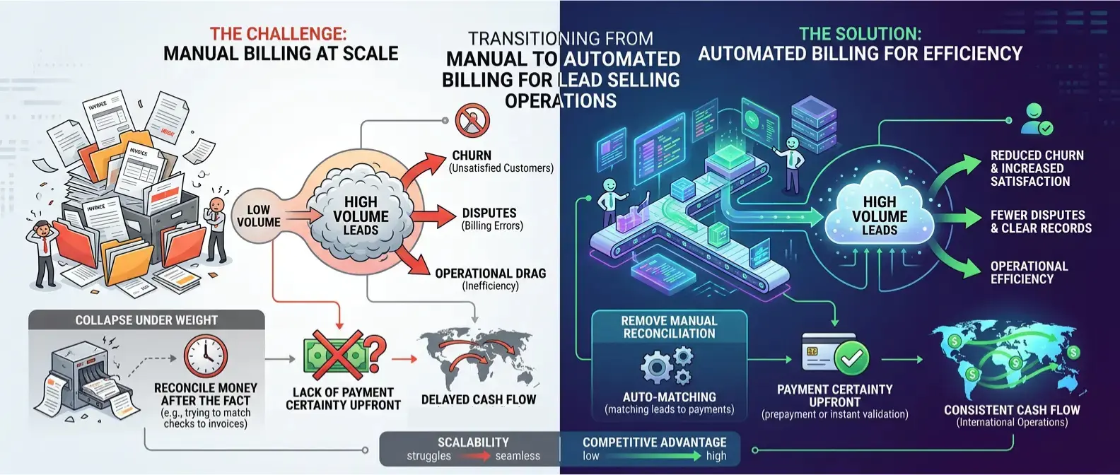Why Payments Are Fragile in International Lead Sales